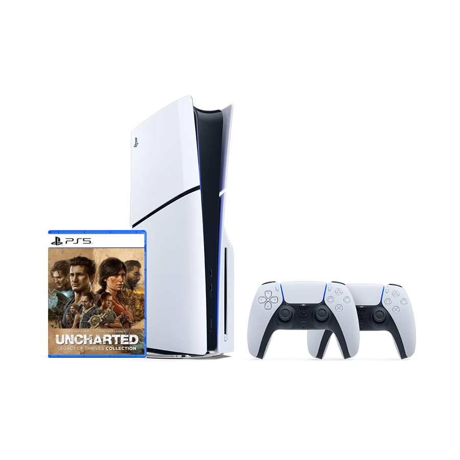 PlayStation 5 Slim+Dualsense Controller+Uncharted-Legacy
