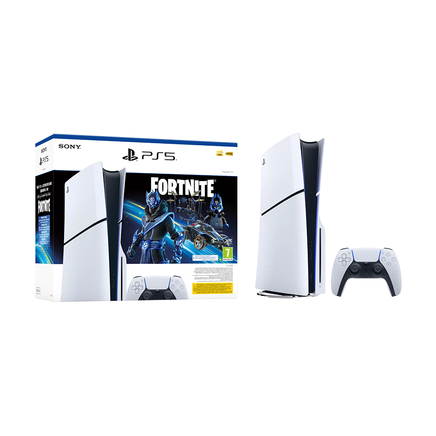 PlayStation 5 Slim D chassis + Fortnite VCH (voucher)