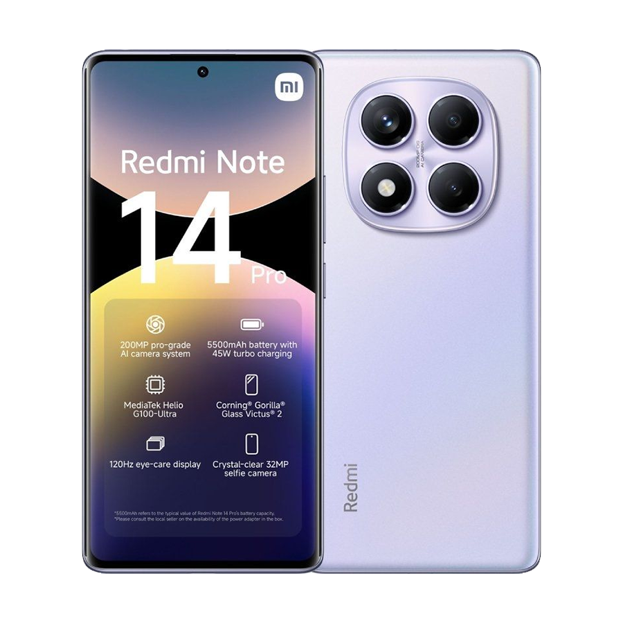 Xiaomi Redmi Note 14 Pro 4G 12GB 512GB Purple