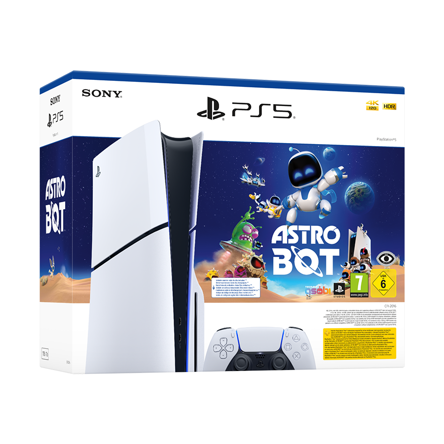 PlayStation 5 Slim D chassis + Astro Bot VCH