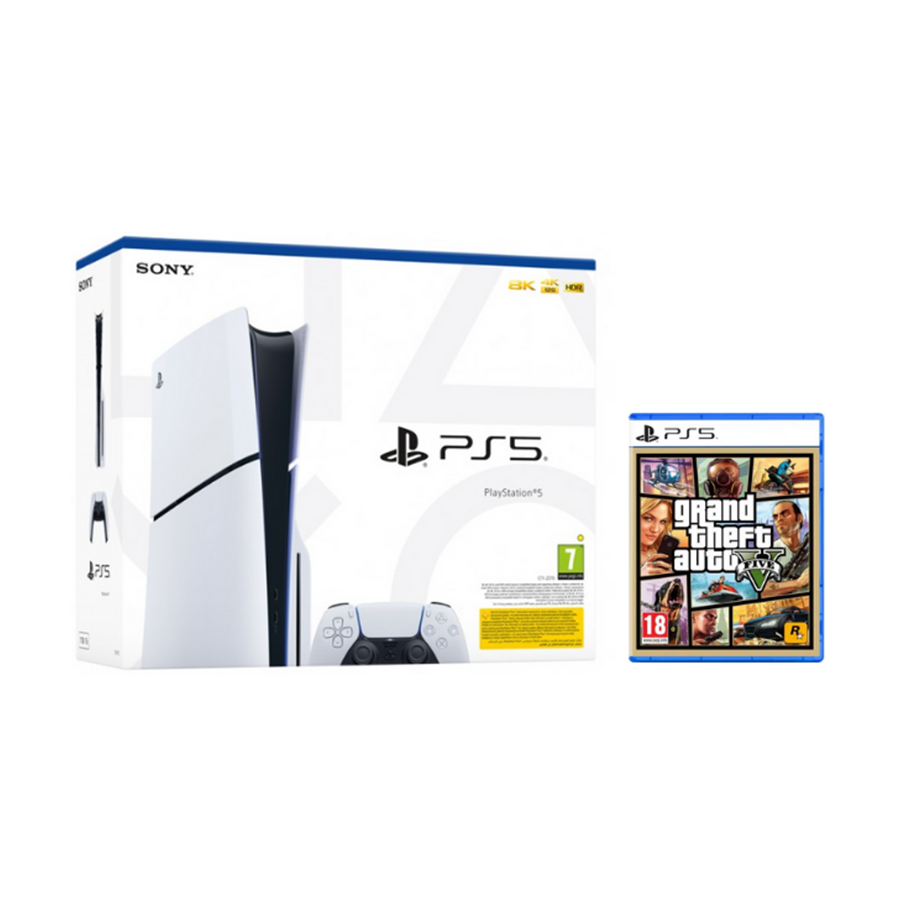 PlayStation 5 Slim + GTA V PS5 PS 5