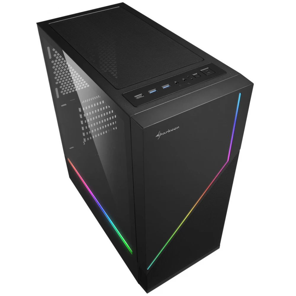 SHARKOON RGB FLOW black - Image 3