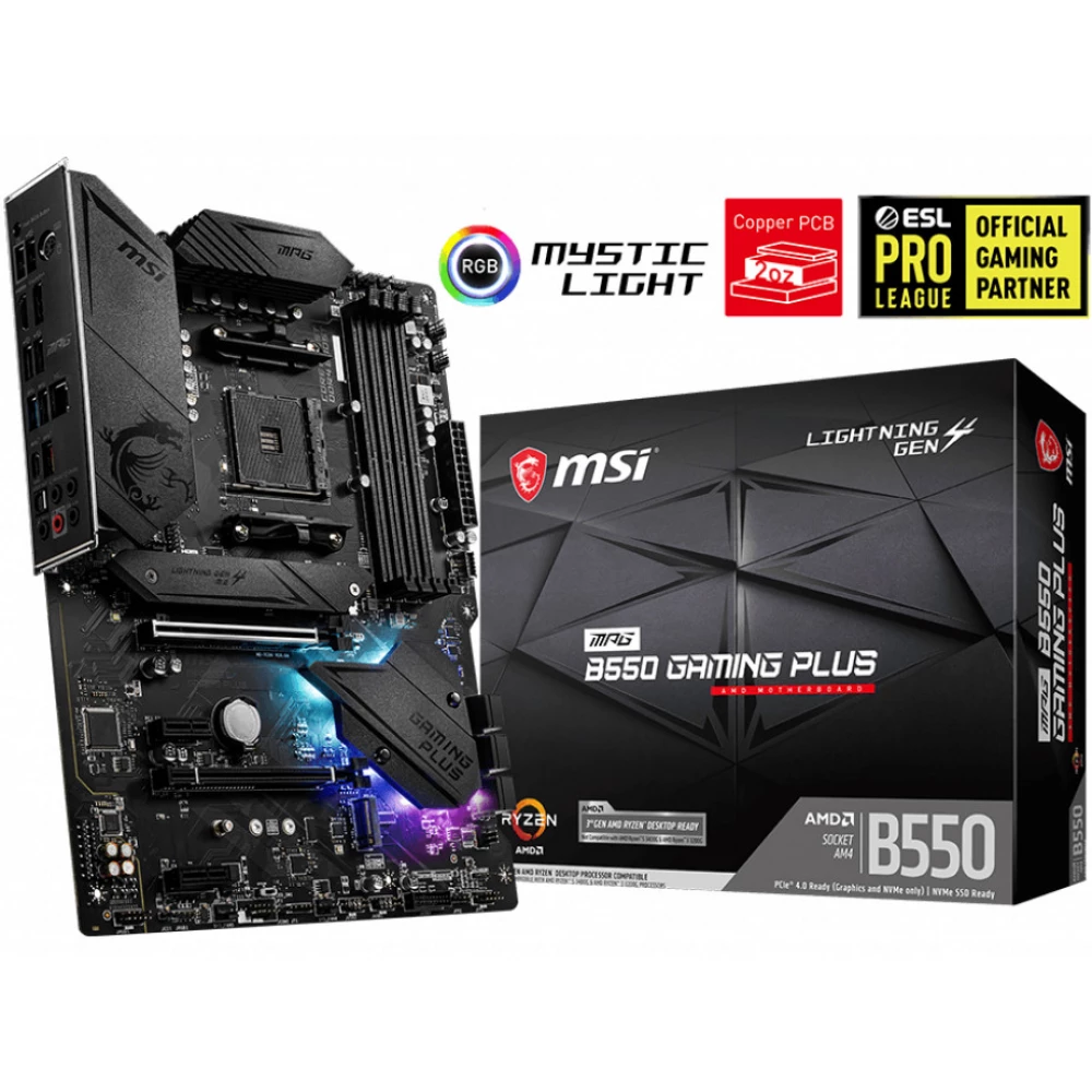 MSI MPG B550 Gaming Plus AM4
