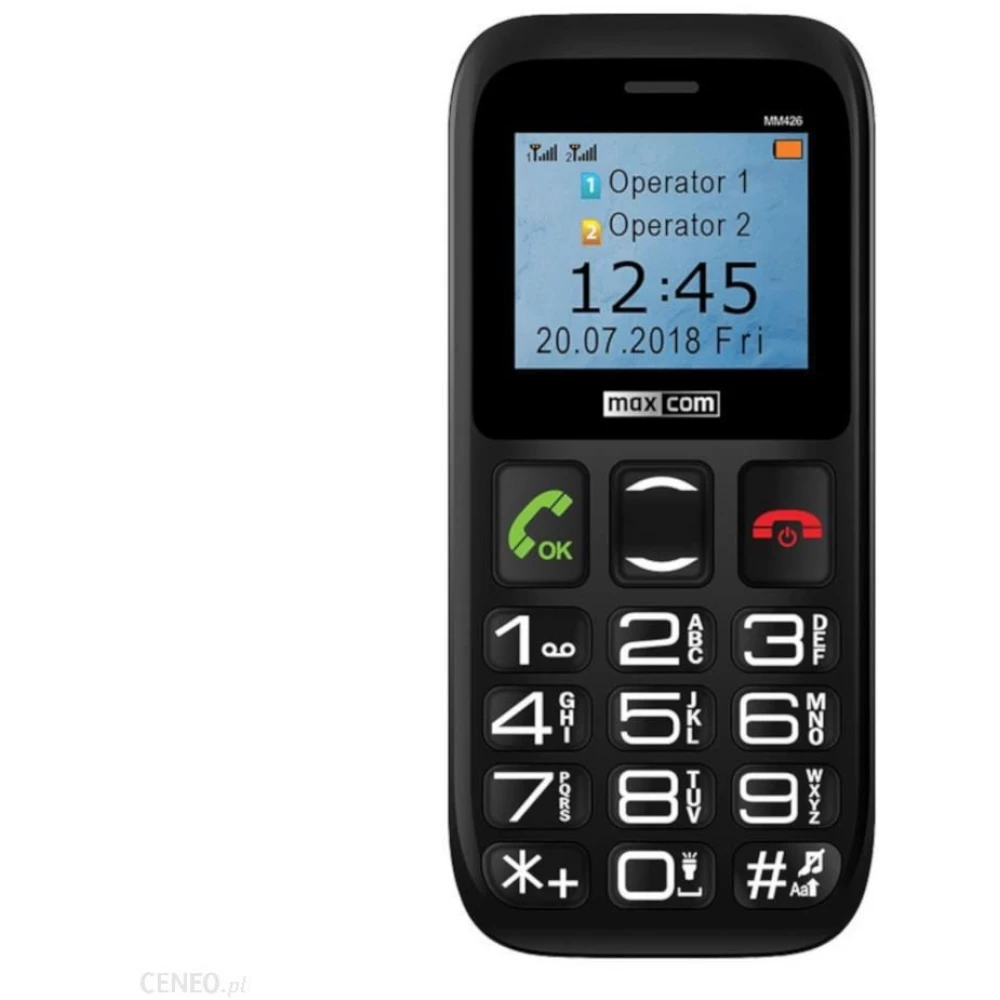 Maxcom MM426 Dual SIM Black
