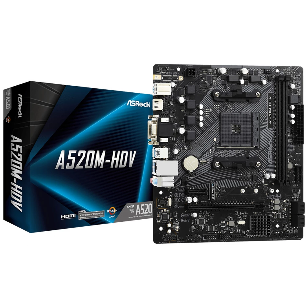 Asrock A520M-HDV AM4