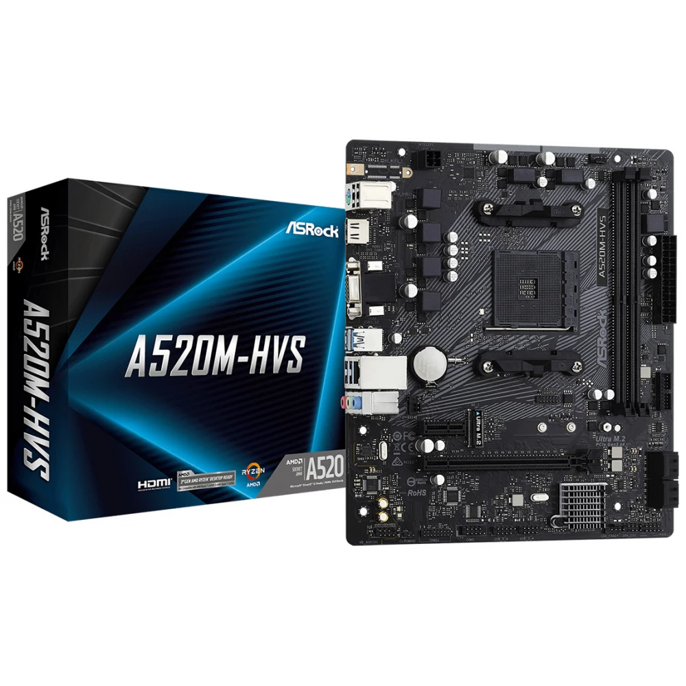 Asrock A520M-HVS AM4