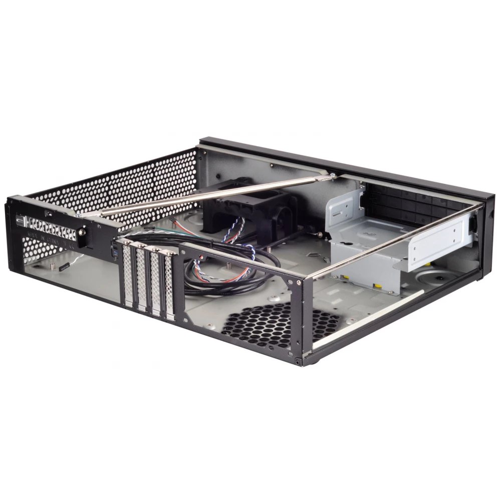 SILVERSTONE ML04B-C black - Image 7