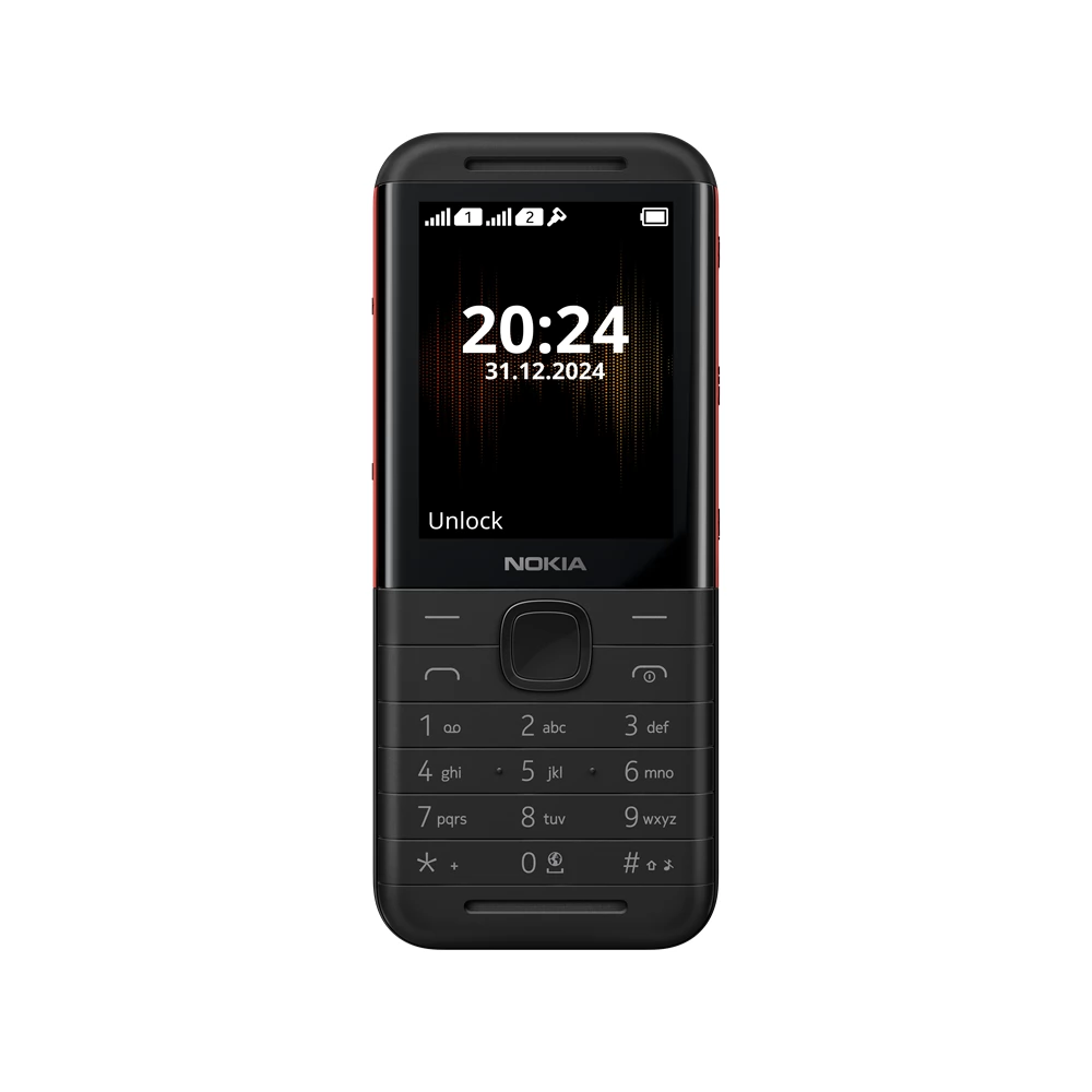 Nokia 5310 2024 Dual SIM black-red
