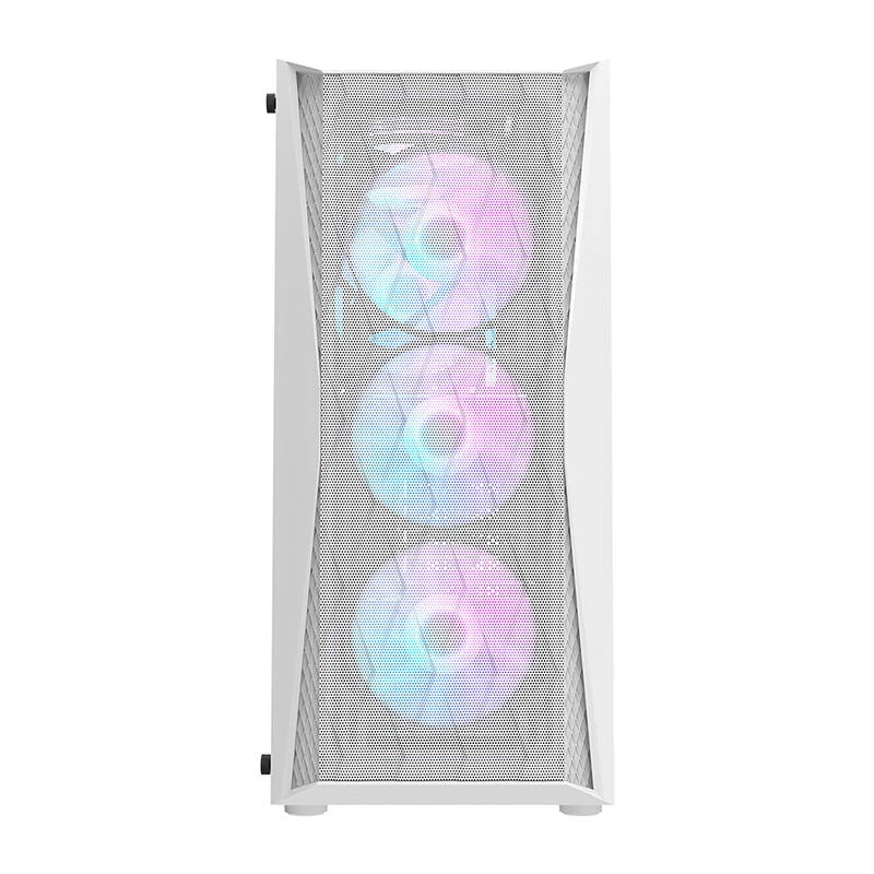 DARKFLASH DK352 MESH + 4 pcs ARGB fans white - Image 2