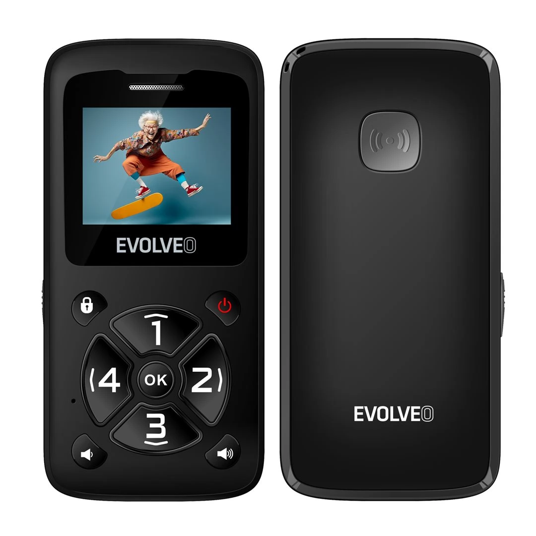 Evolveo EasyPhone ID Ep400 Black