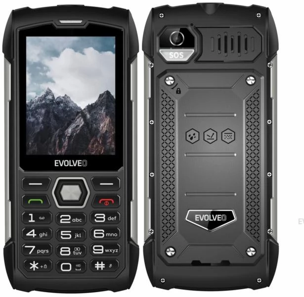 Evolveo StrongPhone H1 Black-silver