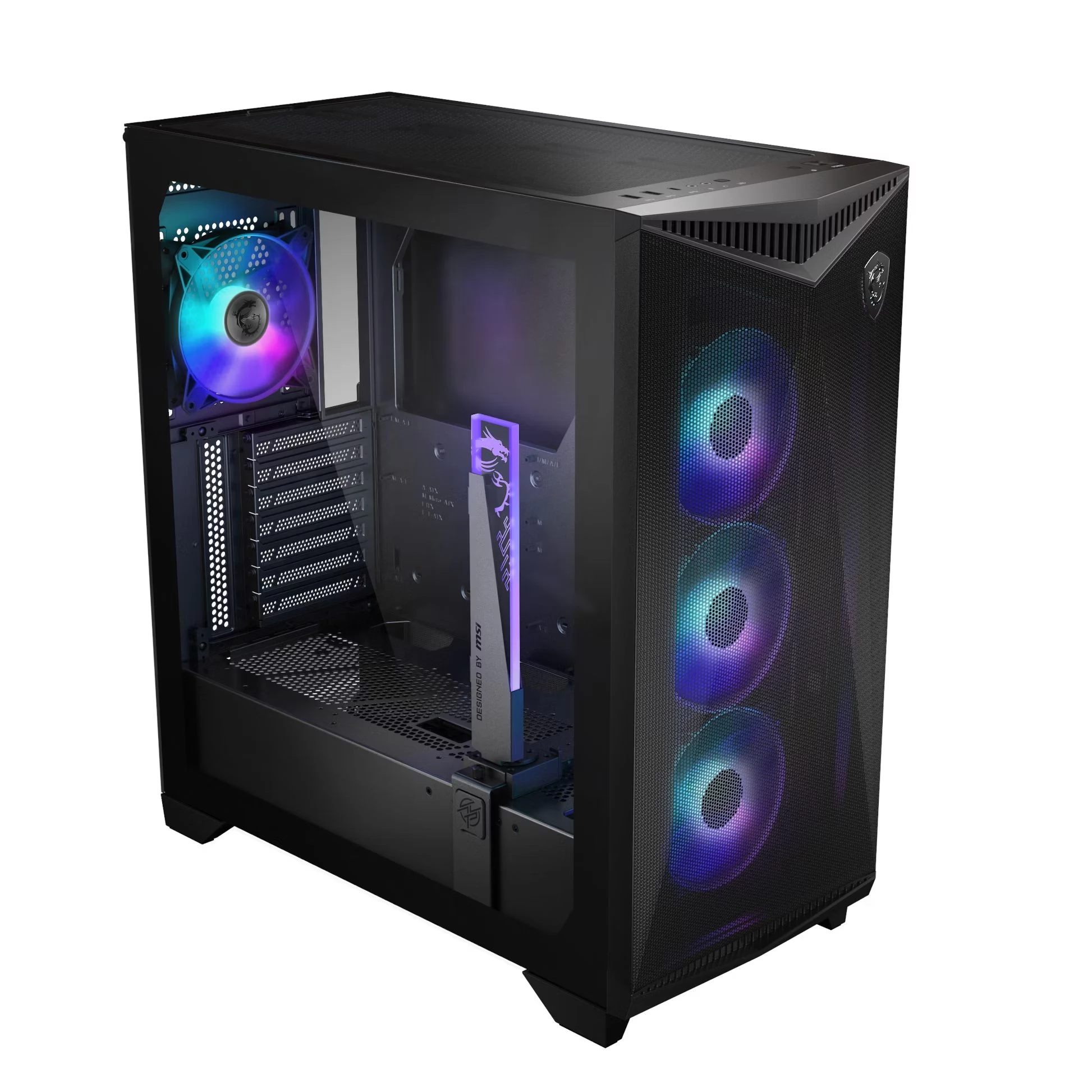 MSI MPG GUNGNIR 300R AIRFLOW computer case black - Image 2