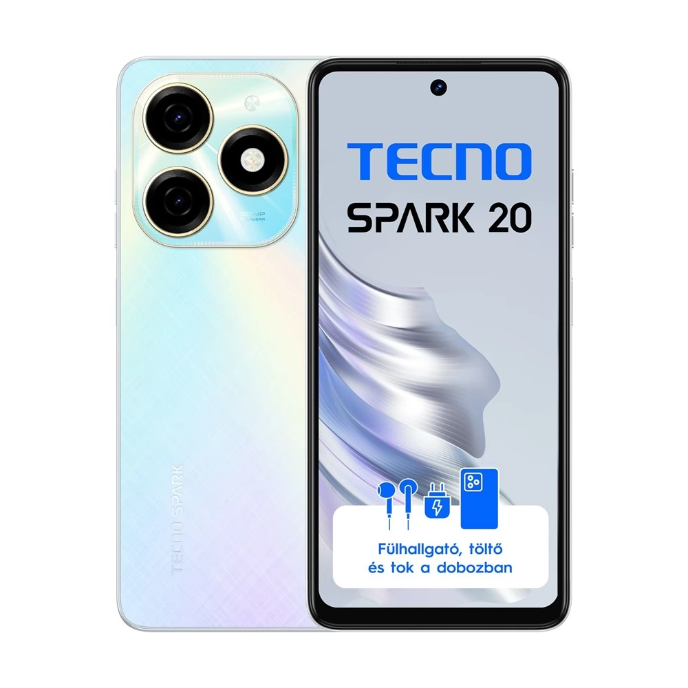 Tecno Mobile Spark 20 6.6 "LTE 8/256GB dualsim white