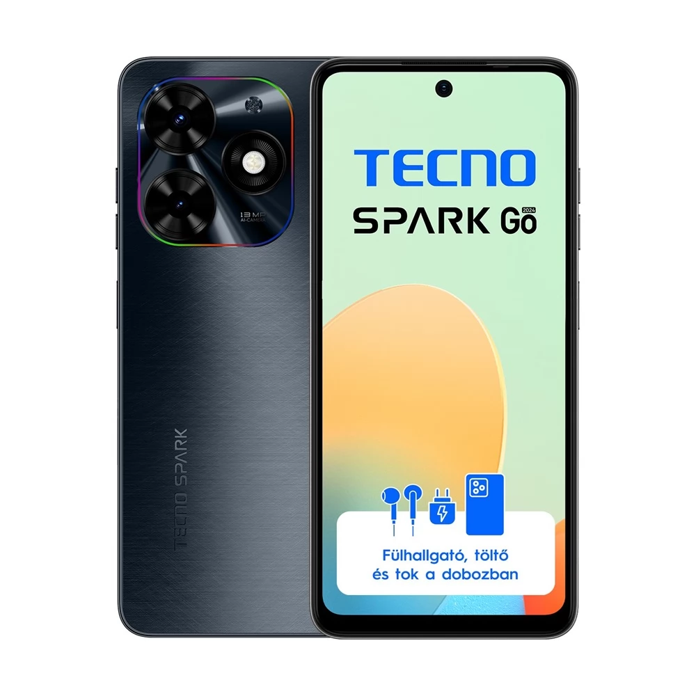 Tecno Mobile Spark Go 2024 6.6 "LTE 3/64GB dualsim black