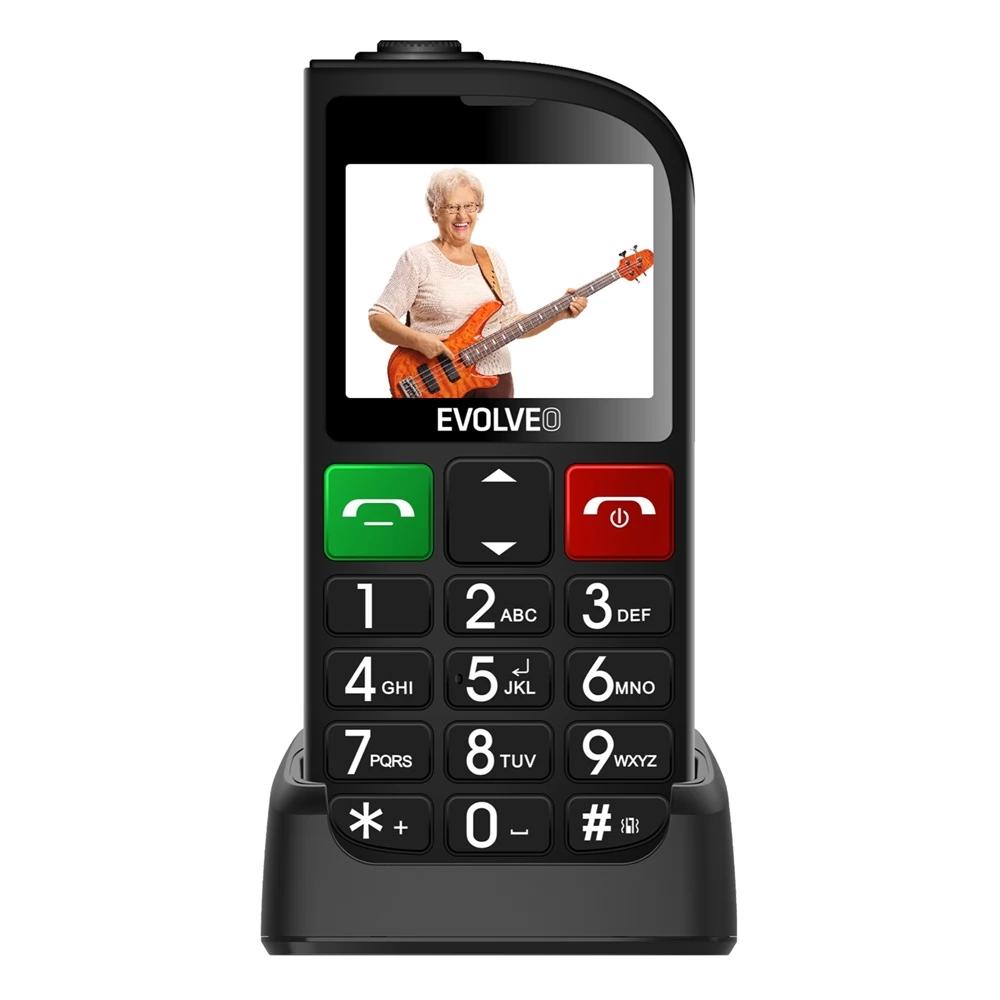 Evolveo Easyphone FL EP-801 Black
