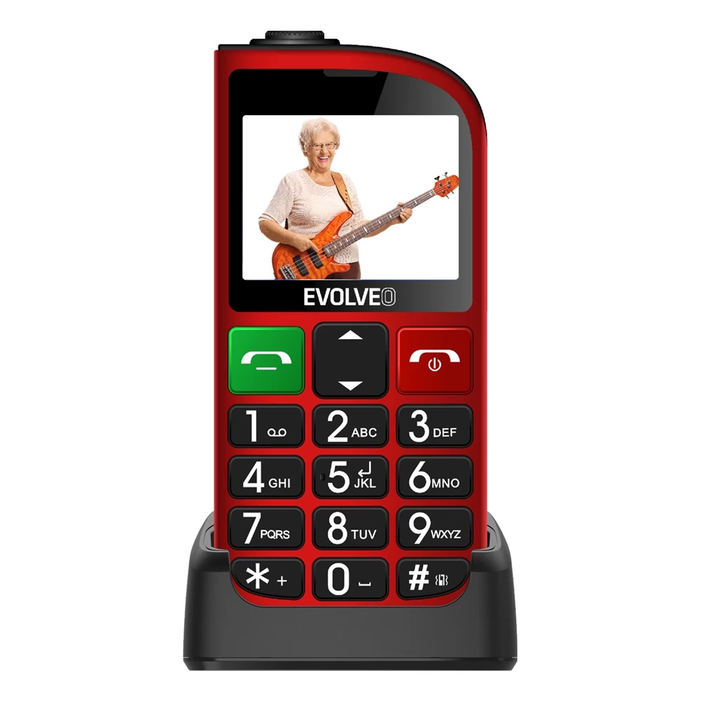 Evolveo Easyphone FL EP-801 Red