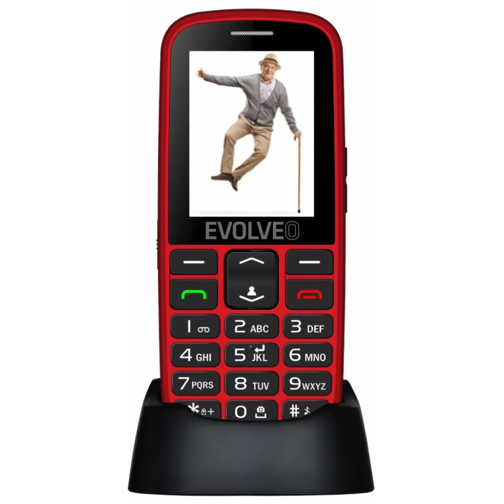 Evolveo EasyPhone EP EP-550 Red