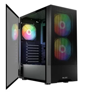 LOGIC Arya ARGB TG black