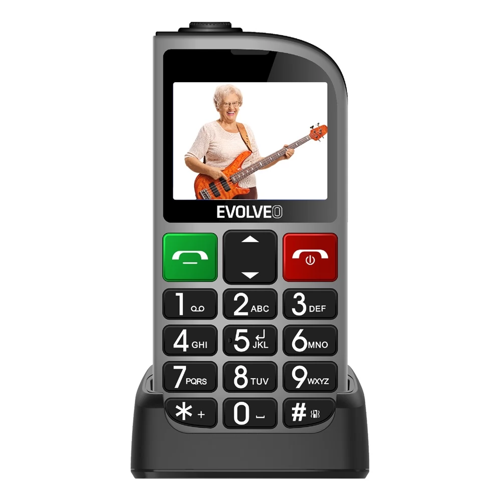 Evolveo Easyphone FL EP-801 silver