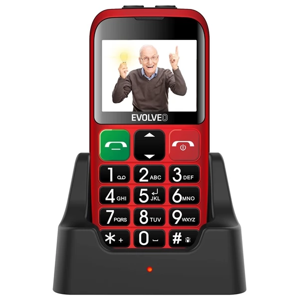 Evolveo EasyPhone et EP-851 red