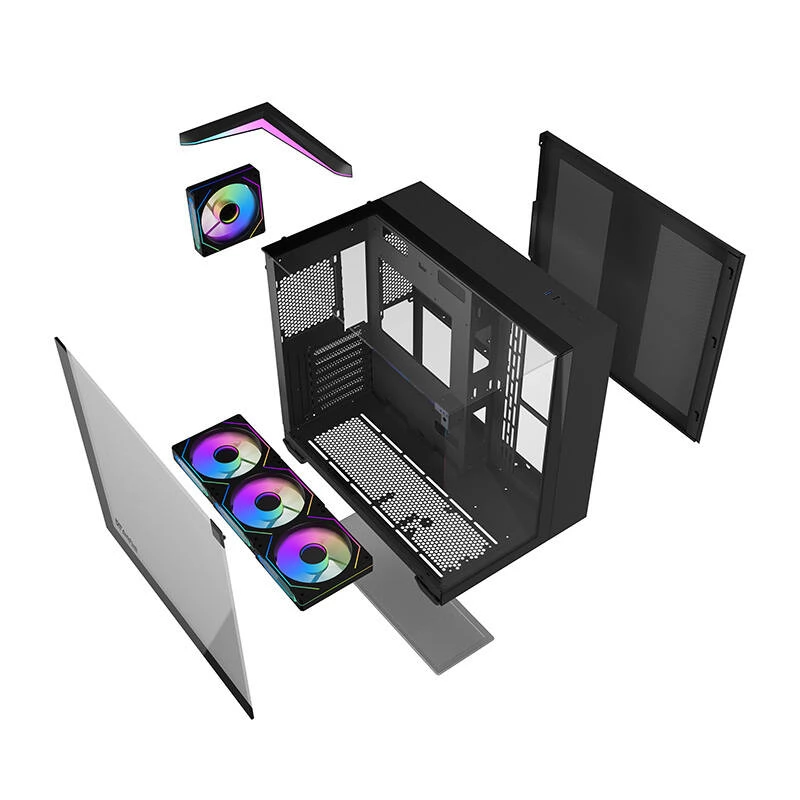 DARKFLASH TH285 4 fans black - Image 7