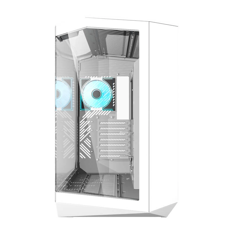 DARKFLASH DY470 + 4 fans white - Image 4