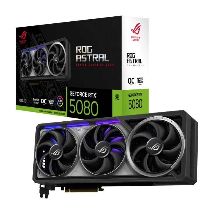 ASUS ROG Astral OC GeForce RTX 5080 16GB GDDR7