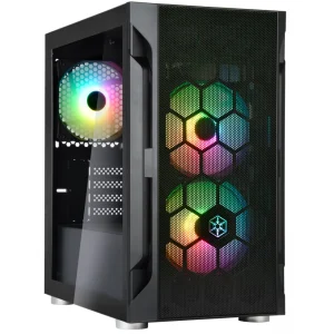 SILVERSTONE FARA H1M PRO windowed black