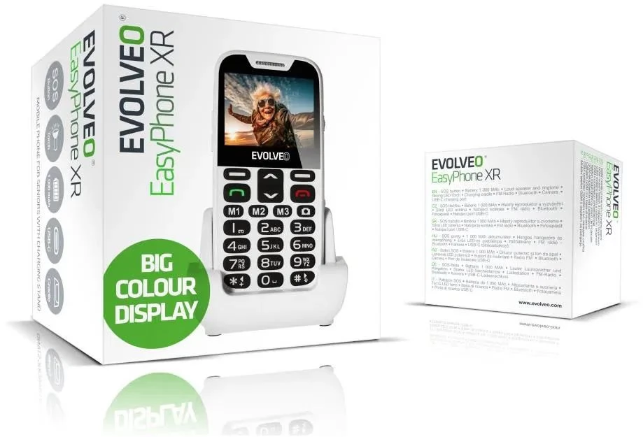 Evolveo EasyPhone XR EP-601 White - Image 6