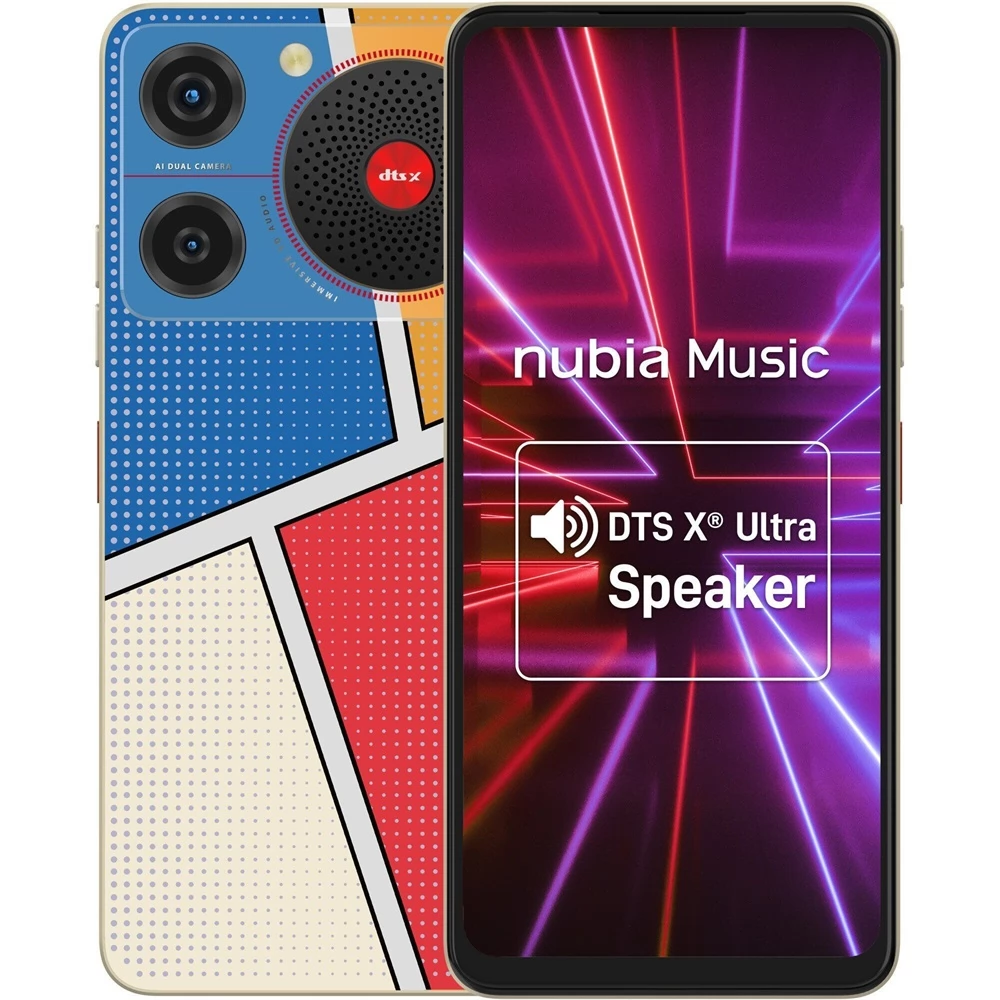 ZTE NUBIA MUSIC 6.6 "LTE 4/128GB DUALSIM POP Art