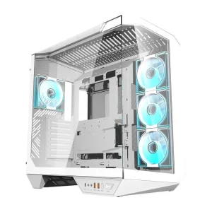 DARKFLASH DY470 + 4 fans + GPU holder white
