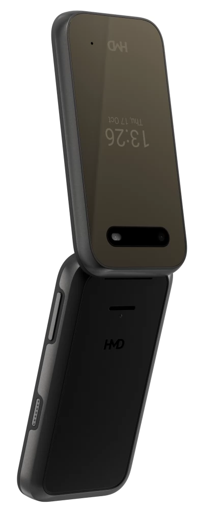 HMD 2660 FLIP 4G DS Black - Image 3