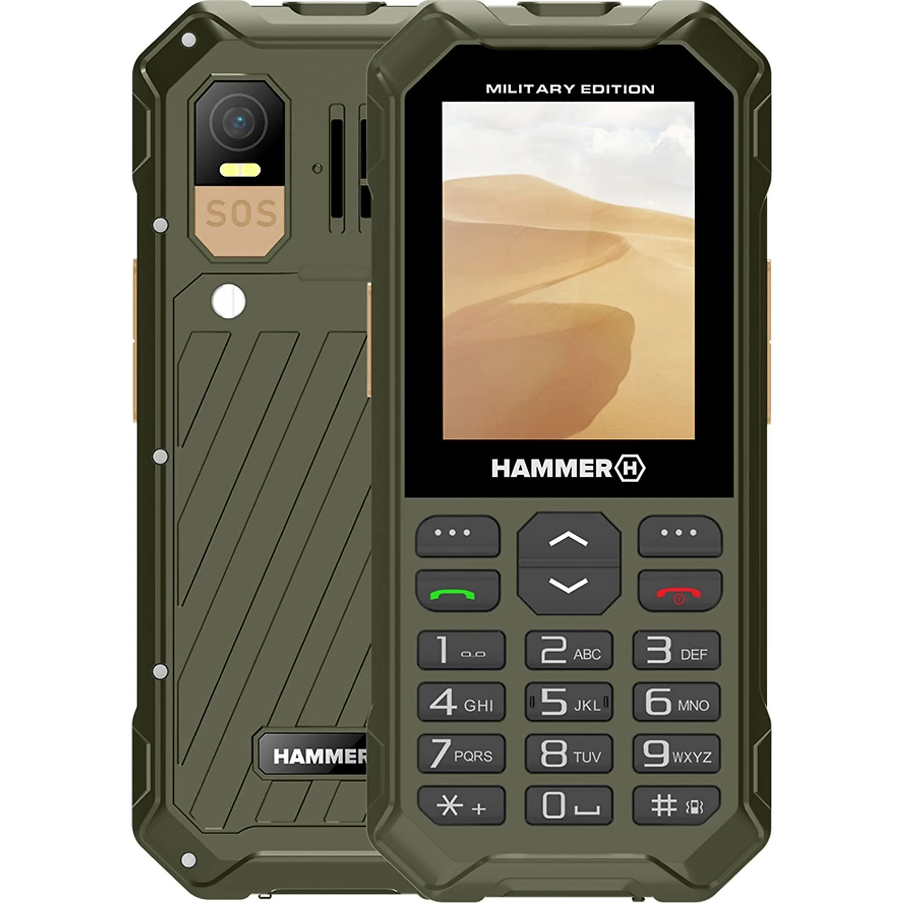 MyPhone Hammer 6 LTE Military Edition 2.4 "Dual Sim Black