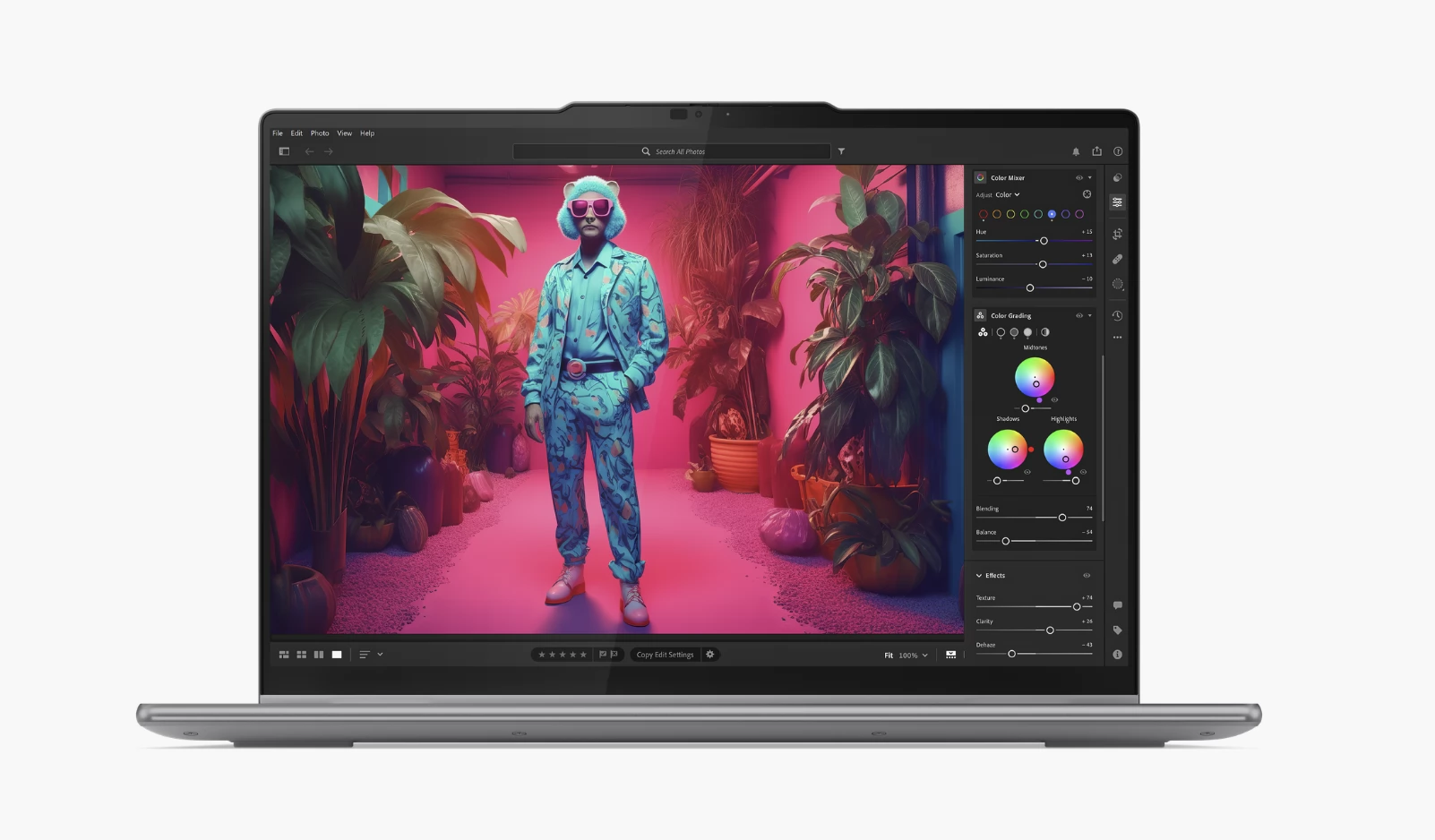 LENOVO Yoga 7 2-in-1,14" Touch,Ryzen 5 8640HS,16GB,512GB
