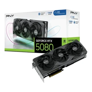 PNY OC Triple Fan GeForce RTX 5080 16GB GDDR7