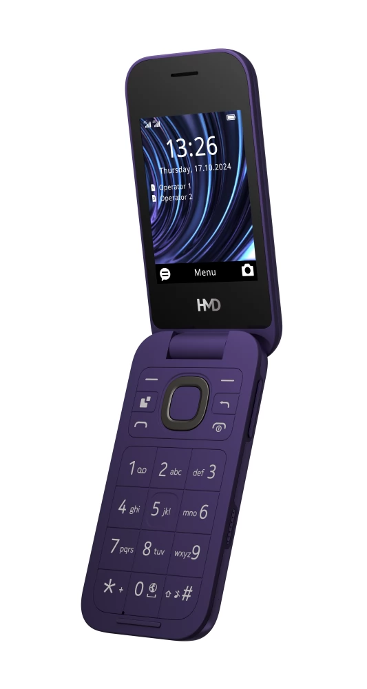 HMD 2660 FLIP 4G DS Purple - Image 2