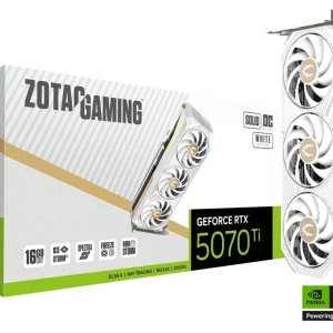 ZOTAC  Solid Core OC White GeForce RTX 5070 Ti 16GB GDDR7