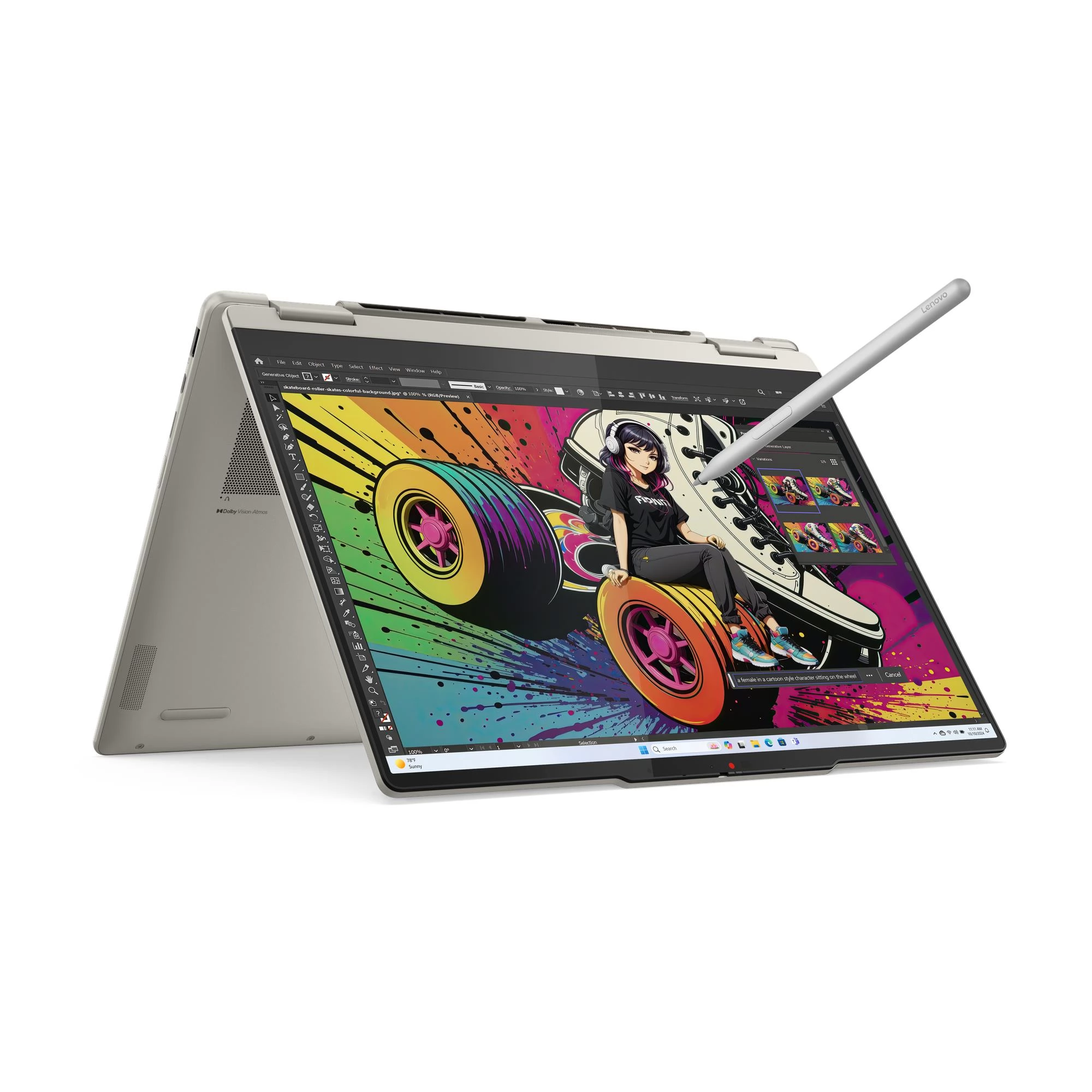 LENOVO Yoga 7 2-in-1,14" Touch,Ryzen AI 7 350,24GB,1TB - Image 3