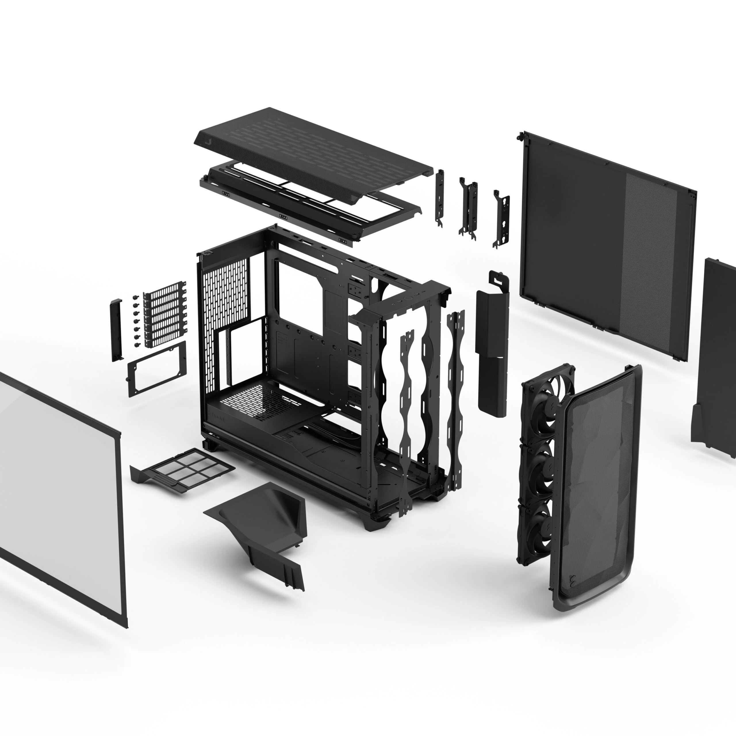 FRACTAL DESIGN Meshify 3 XL Black TG Light Tint - Image 7