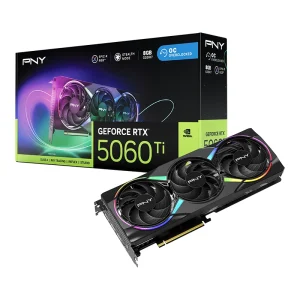 PNY EPIC-X RGB OC Triple Fan GeForce RTX 5060 Ti 8GB