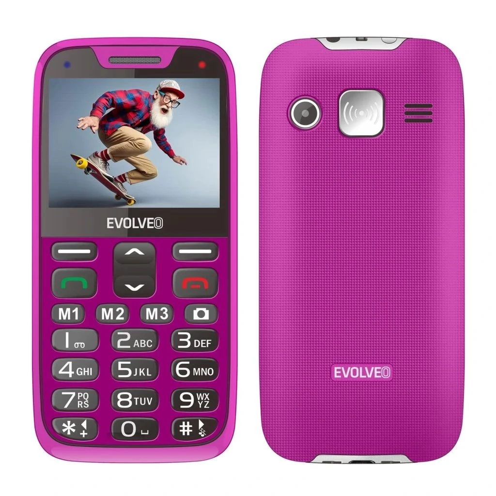 Evolveo EasyPhone XR EP-601 pink