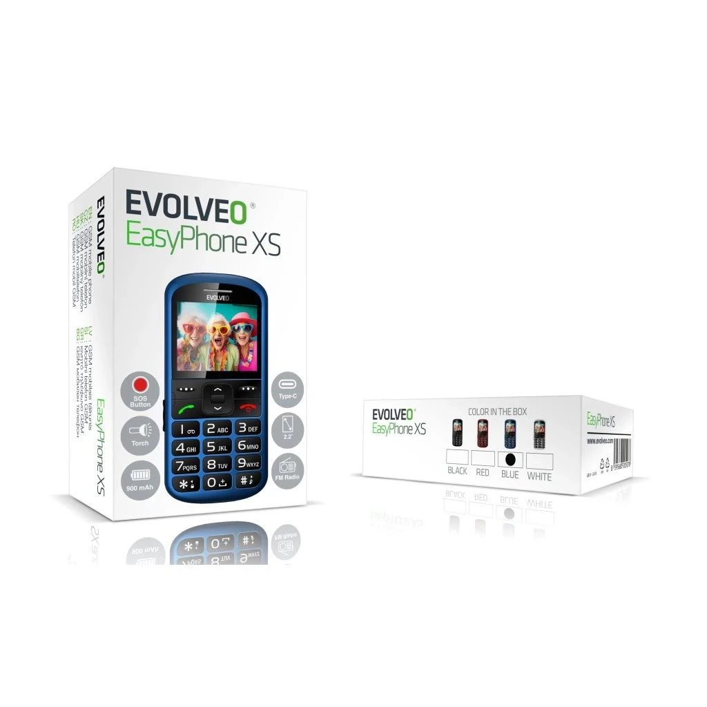 Evolveo EasyPhone XS EP-570 Blue - Image 8