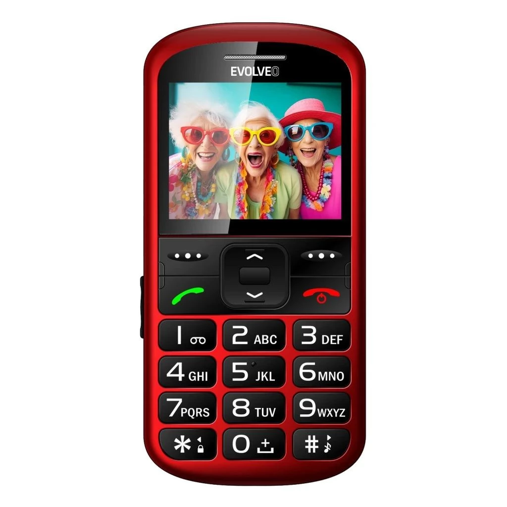 Evolveo EasyPhone XS EP-570 Red - Image 2