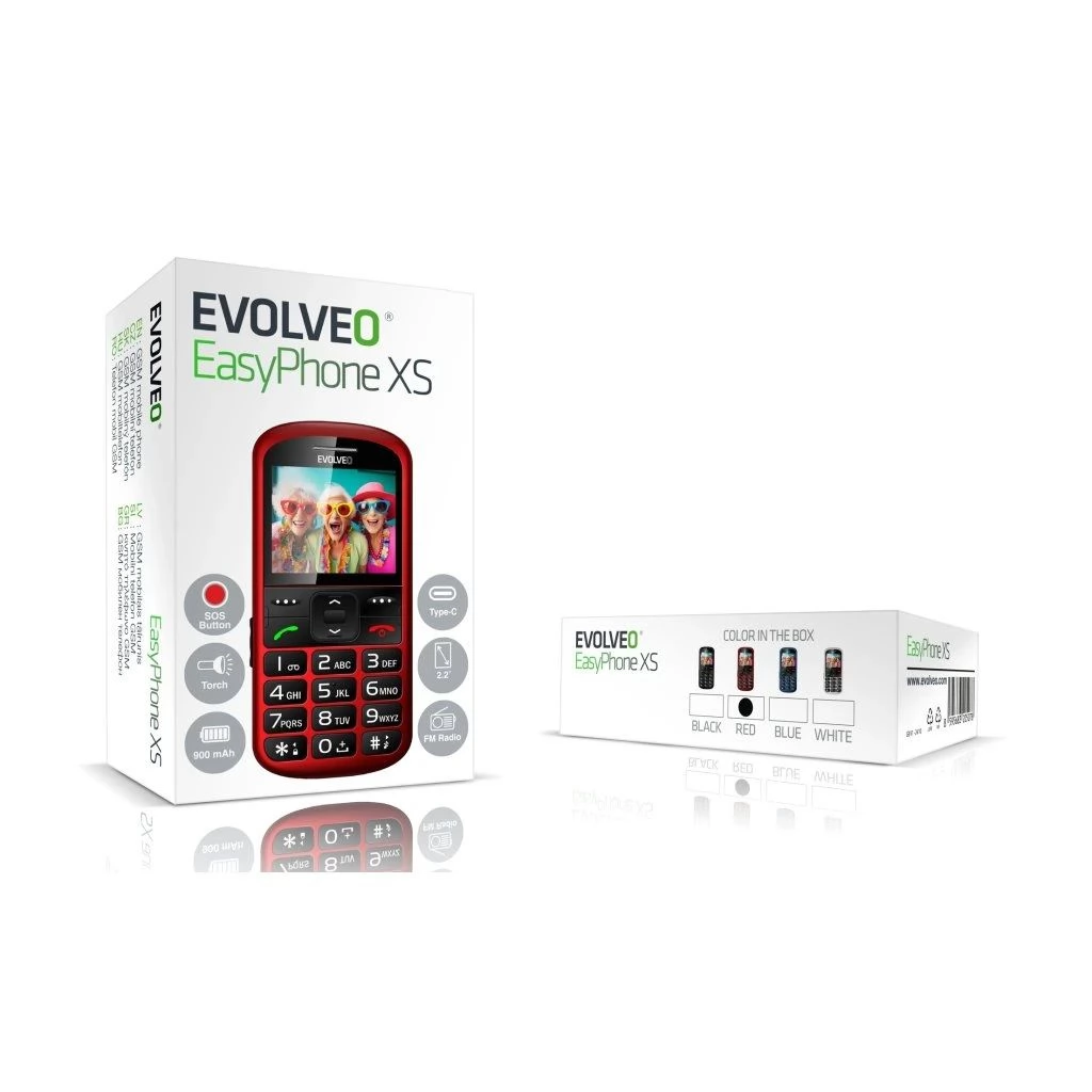 Evolveo EasyPhone XS EP-570 Red - Image 8