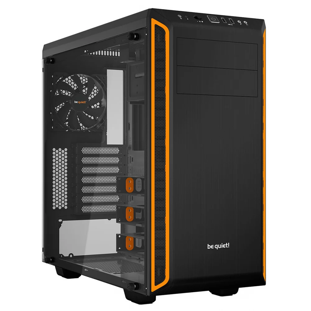 BE QUIET! Pure Base 600 window black-orange
