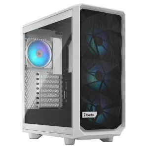 FRACTAL DESIGN Meshify 2 Compact RGB White TG Clear