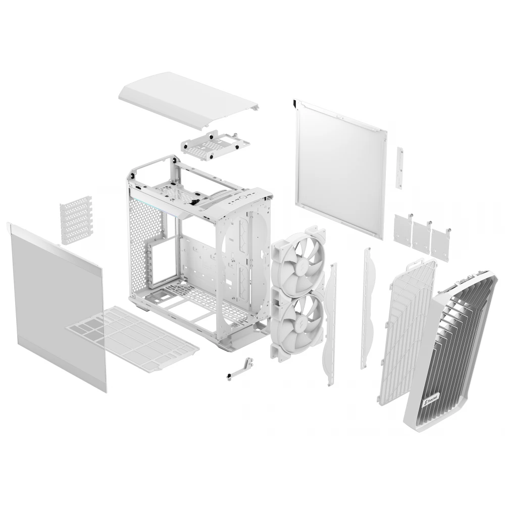 FRACTAL DESIGN Torrent Compact RGB TG white - Image 9