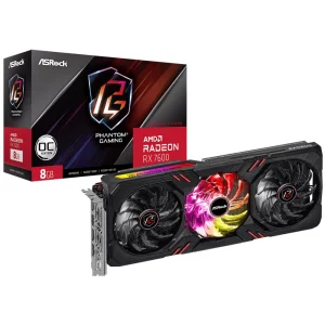 Asrock Radeon RX 7600 8GB GDDR6 Phantom Gaming OC