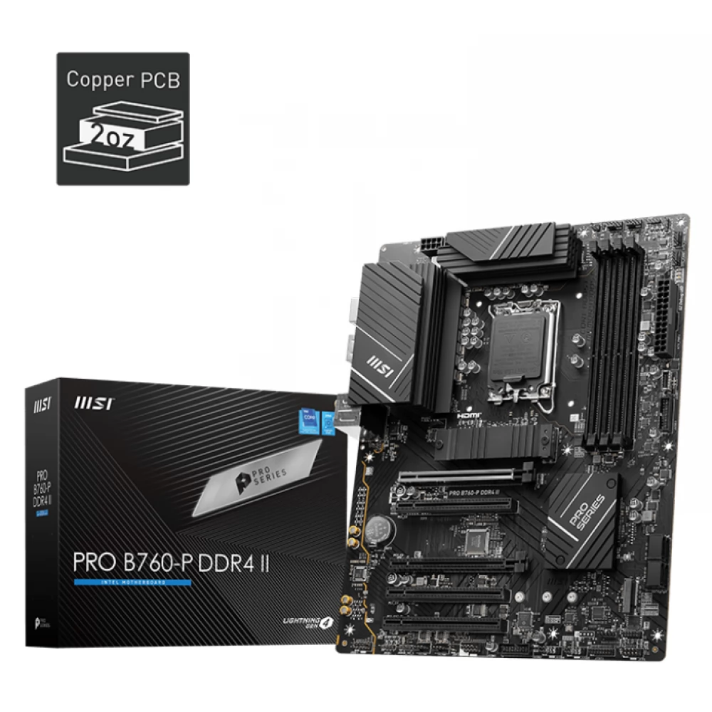 MSI PRO B760-P DDR4 II LGA1700