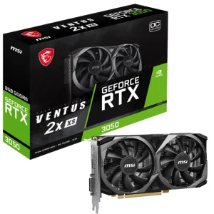 MSI GeForce RTX 3050 8GB GDDR6 Ventus 2x XS OC
